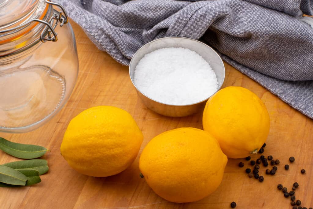 Preserved lemon ingredients